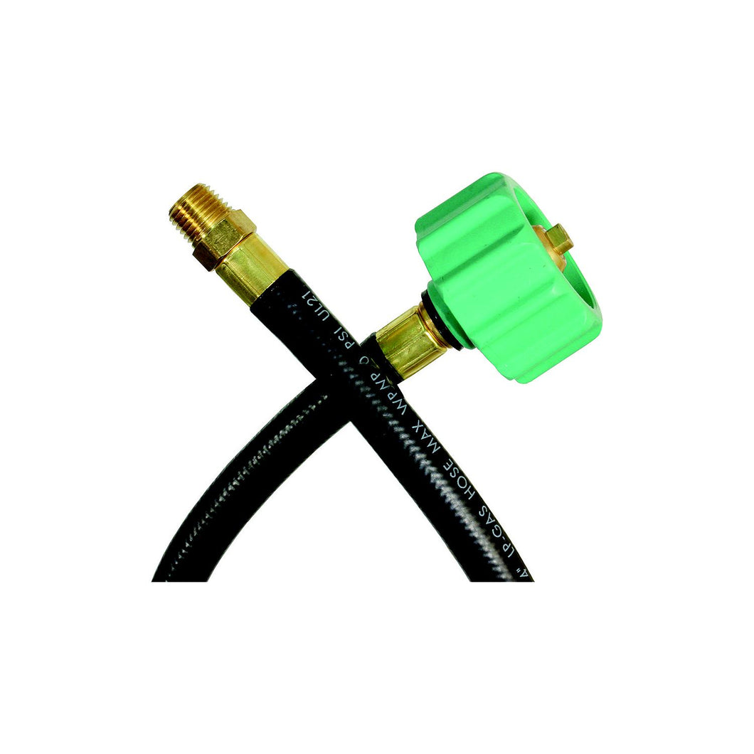 JR Products 0730865 RV Rubber Pigtail Hose with 1/4