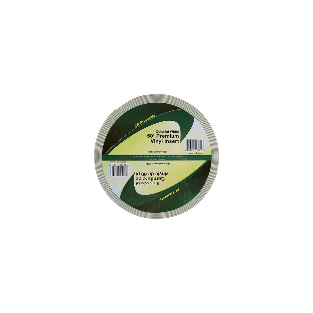 JR Products Vinyl Insert - Premium, 50' Colonial White Default Title -Modern Boat Sales & Service