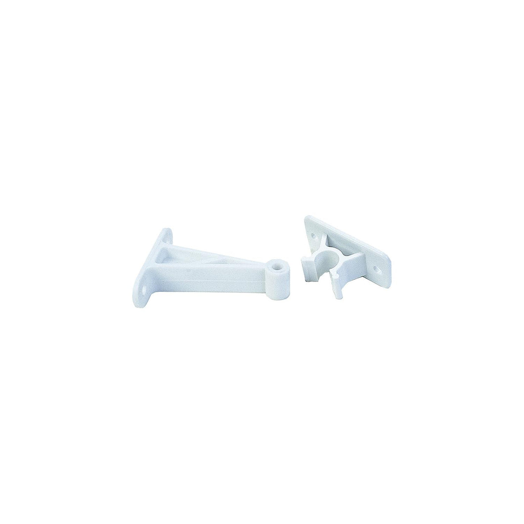 JR Products C-Clip Style Door Holder - Plastic, 5-1/2