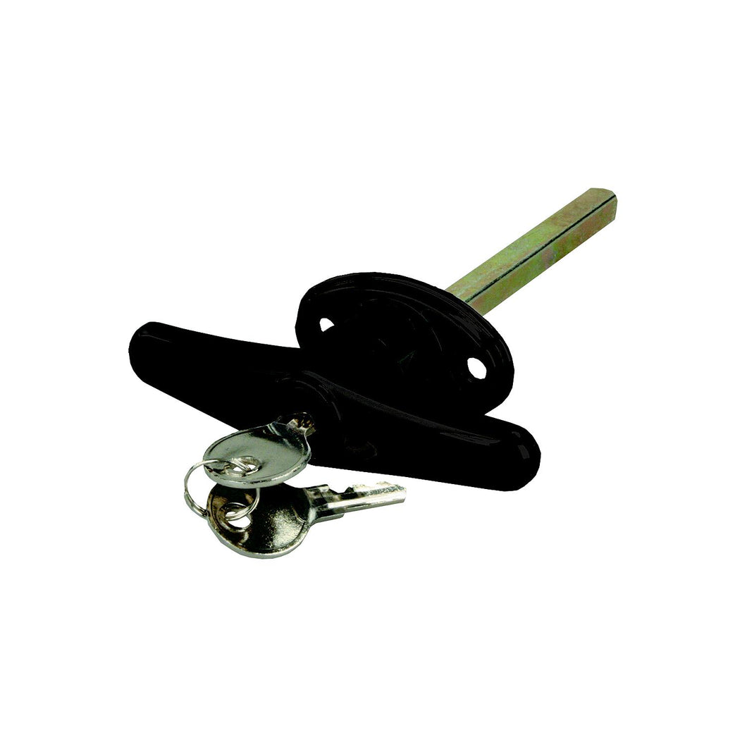 JR Products 10985 Black Locking T-Handle for Truck Caps, Bed Covers & Tool Boxes -Modern Boat Sales & Service