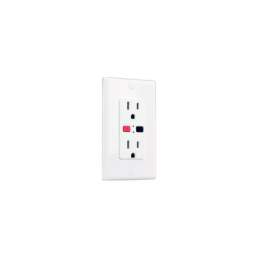 JR Products GFCI Electrical Outlet, White -Modern Boat Sales & Service