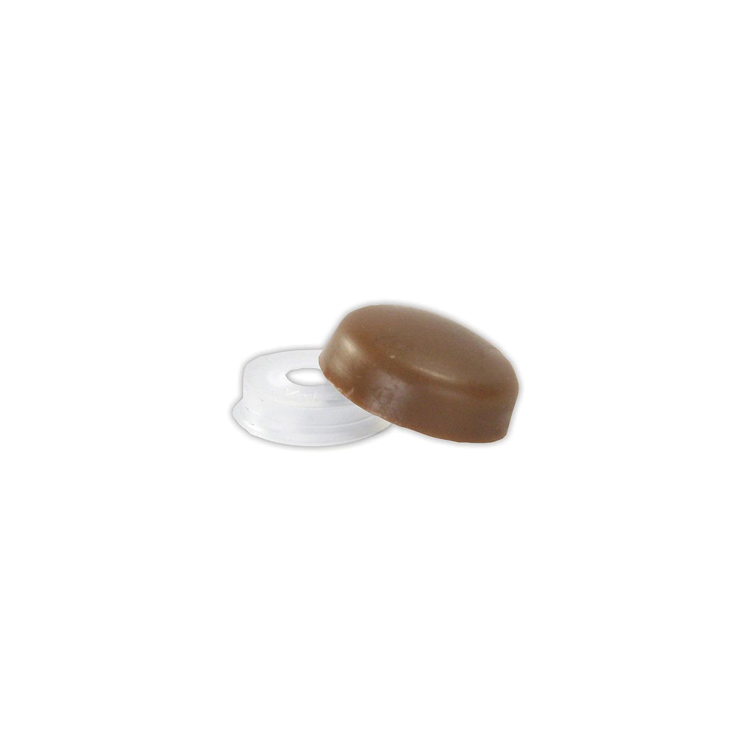JR Products Screw Covers, Brown, 14/pk -Modern Boat Sales & Service