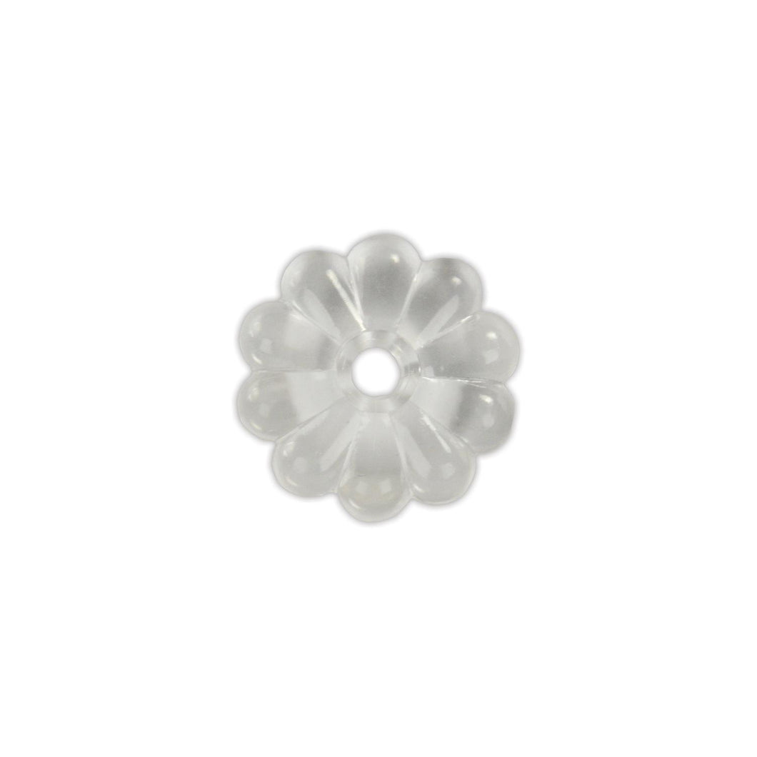 JR Products Plastic Rosettes, Clear, 14/pk -Modern Boat Sales & Service