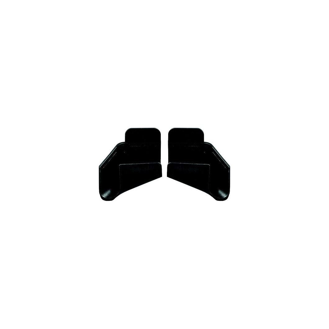 JR Products 389BKA RV Rain Gutter Spouts, Black, 1 pr. -Modern Boat Sales & Service