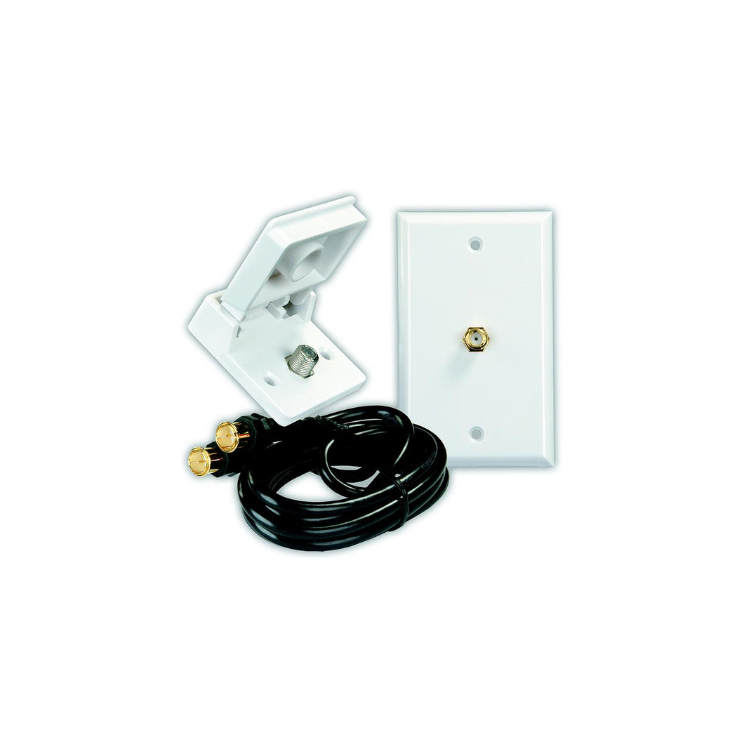 JR Products 47815 Polar White RV Interior/Exterior TV Installation Kit -Modern Boat Sales & Service