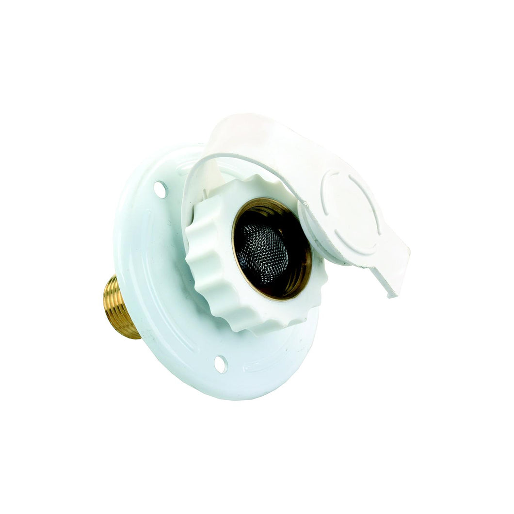 JR Products 62165 Metal RV City Water Flange -Modern Boat Sales & Service