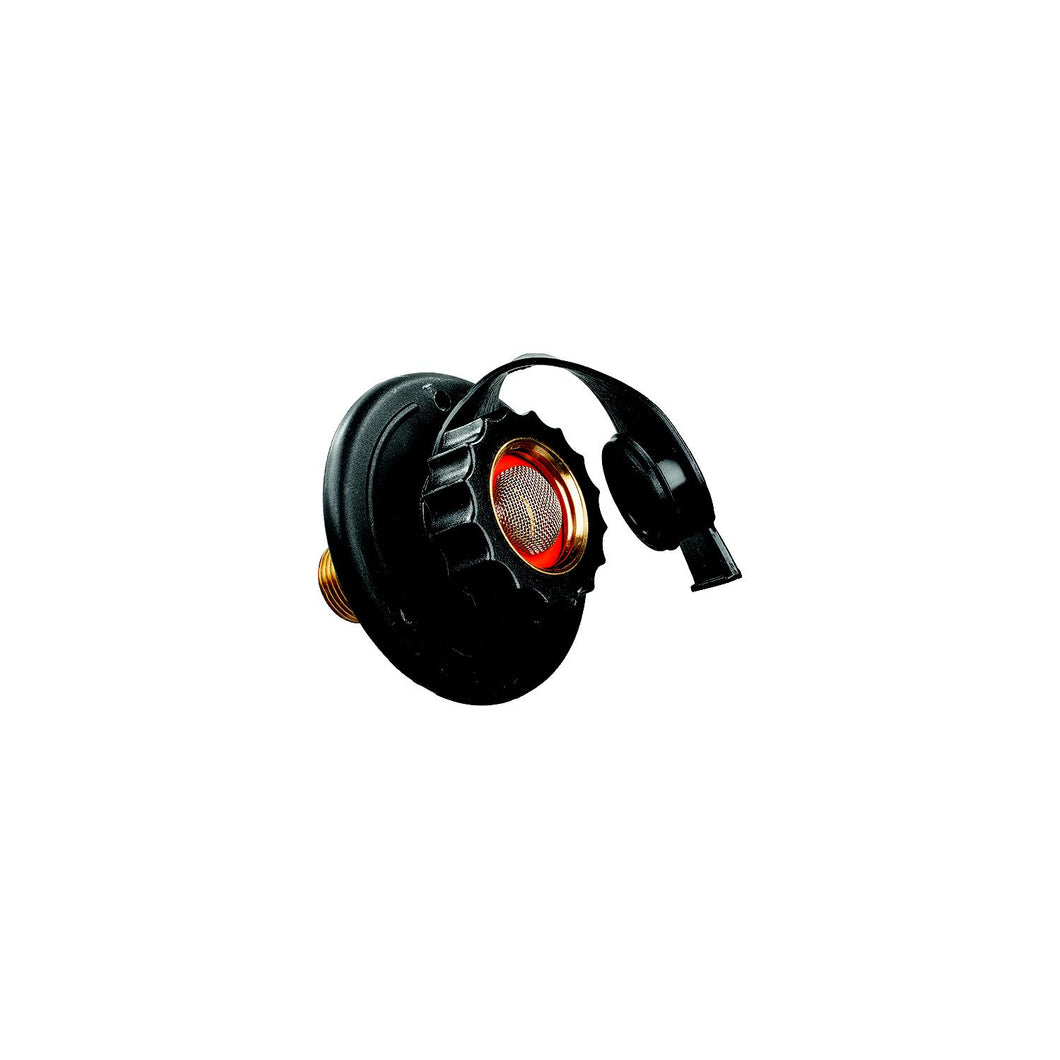JR Products 62265 Black Plastic RV City Water Flange -Modern Boat Sales & Service