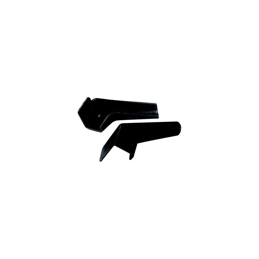 JR Products 655FLEXBKA Flexible Rain Gutter Spouts, Black, pr. -Modern Boat Sales & Service