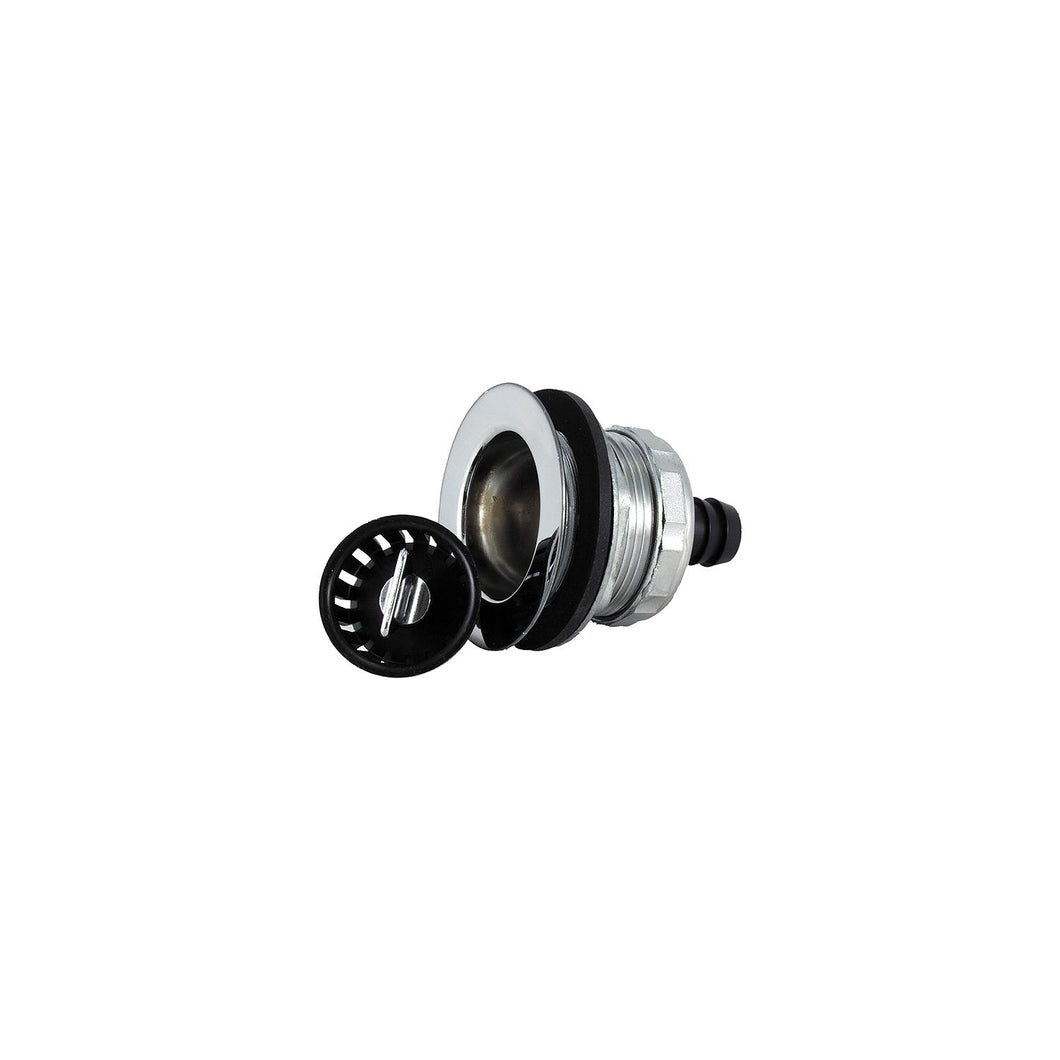JR Products Sink Strainer With Threaded Basket & Tail Flange -Modern Boat Sales & Service