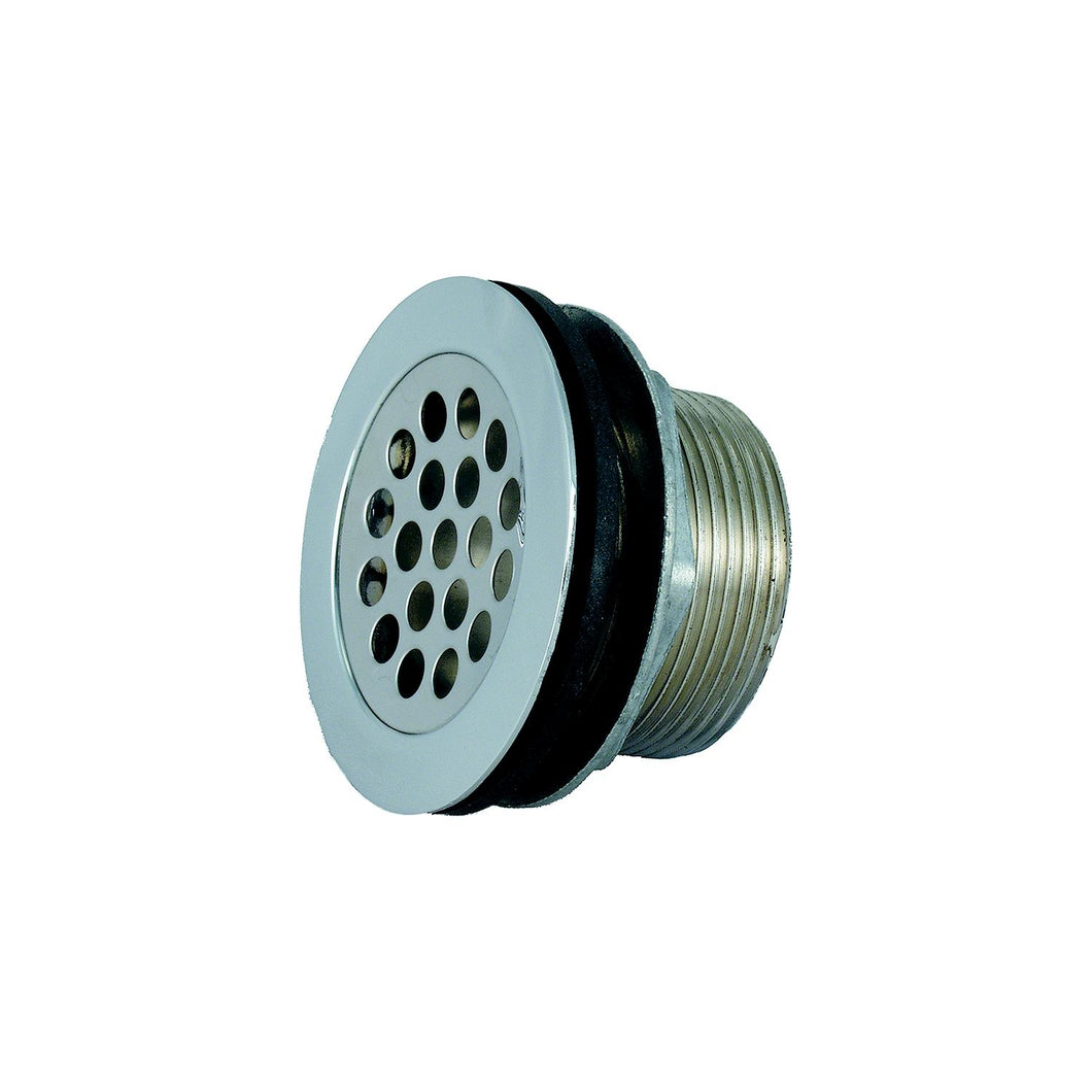 JR Products 9495-211-022 RV Shower Strainer with Grid, Locknut, Slipnut & Rubber & Plastic Washer -Modern Boat Sales & Service