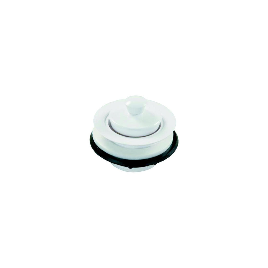 JR Products Strainer w/Pop-Stop Stopper, White -Modern Boat Sales & Service