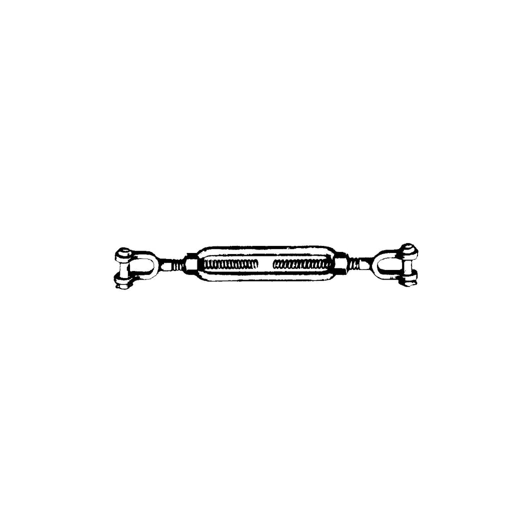 Turnbuckle, Galvanized Jaw & Jaw -Modern Boat Sales & Service