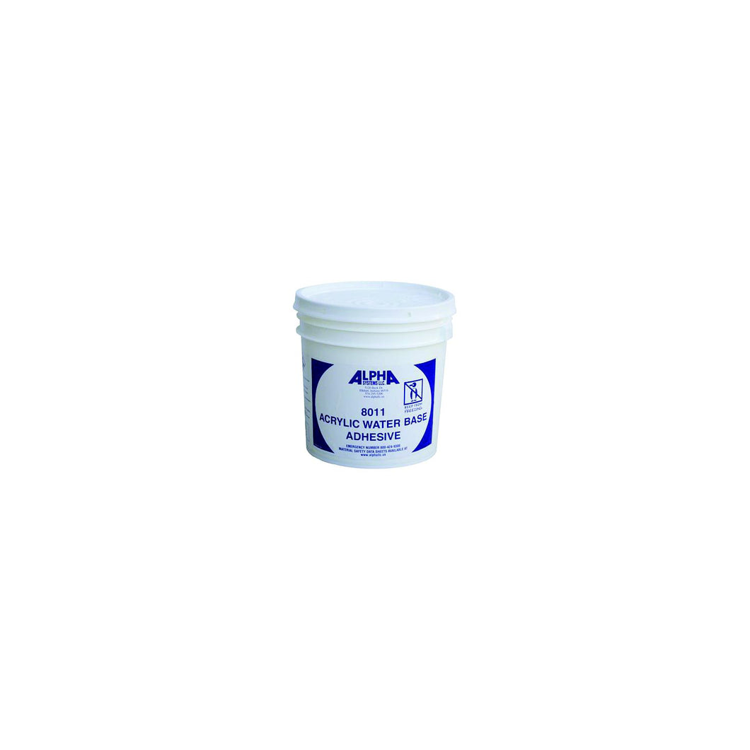 Alpha Systems 2020002238 Acrylic Water Based Bonding Adhesive, Gal., White -Modern Boat Sales & Service