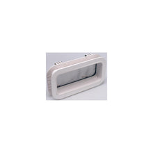Beckson PO512-WC-10 Self-Drainâ„¢ Opening Port, White w/Clear Lens Default Title -Modern Boat Sales & Service
