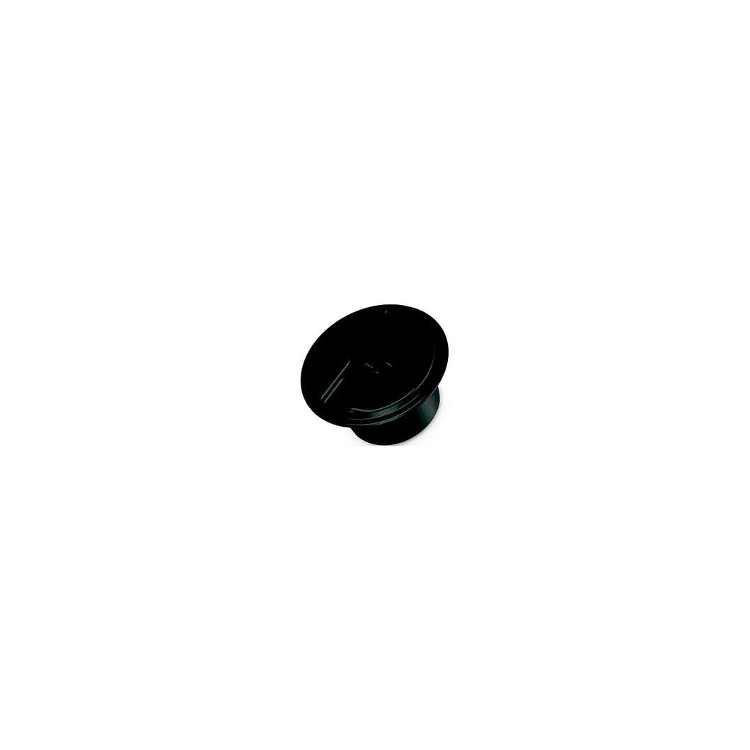 Cable Hatch, Round, Universal Style, Black -- 5