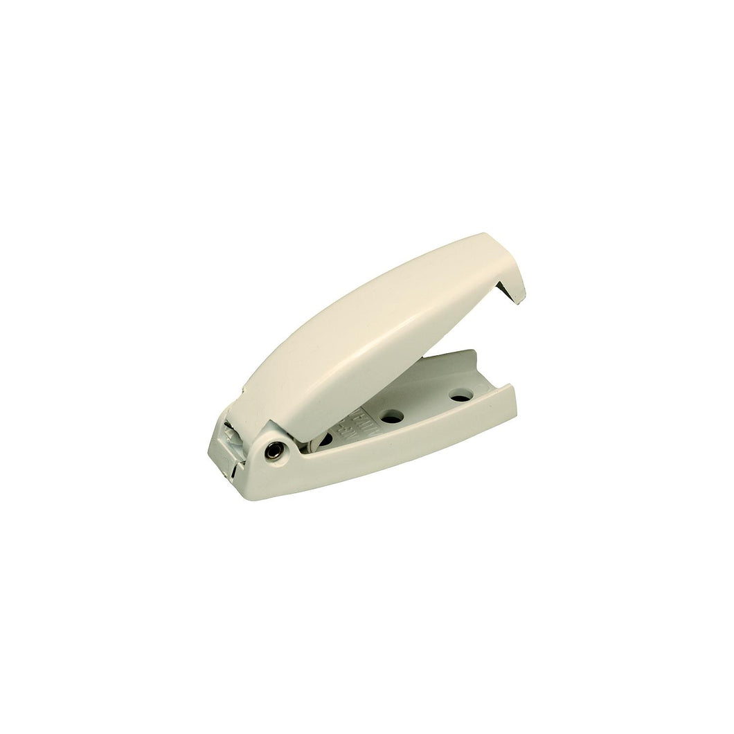 Baggage Door Catch - Col White - Rounded -Modern Boat Sales & Service