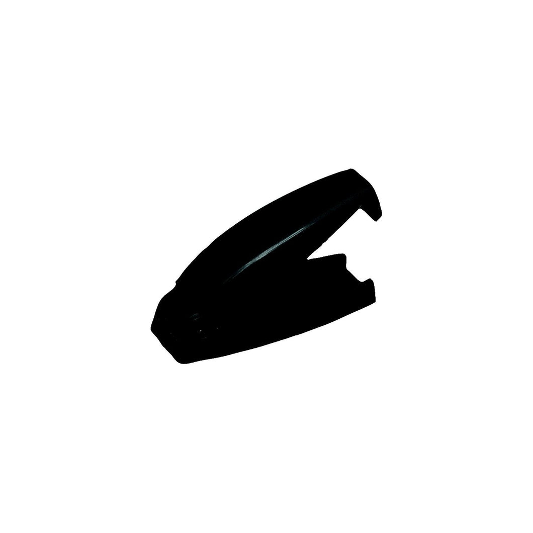 Baggage Door Catch - Black - rounded -Modern Boat Sales & Service