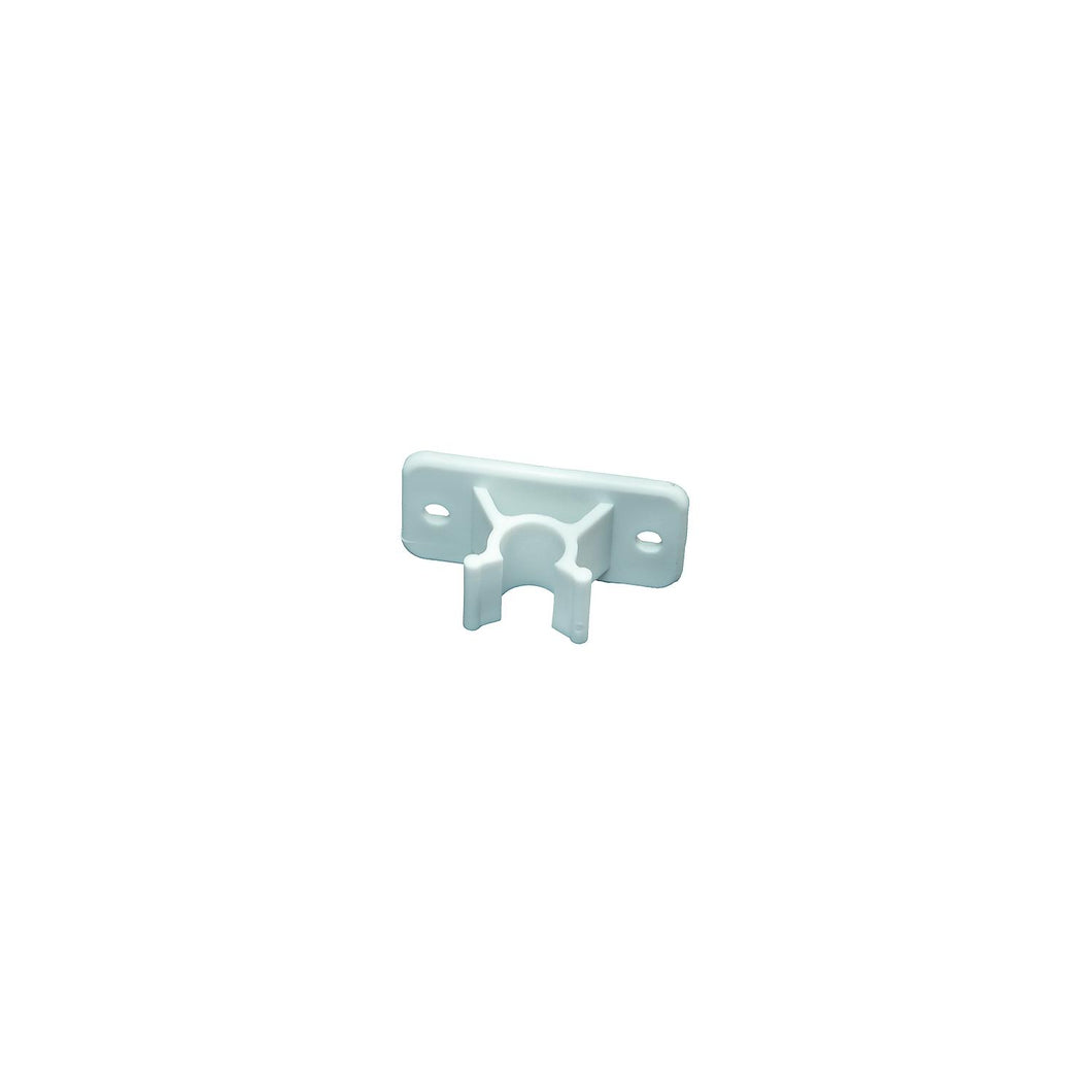 Entry Door Holder - Plastic - Clip Only - White -Modern Boat Sales & Service