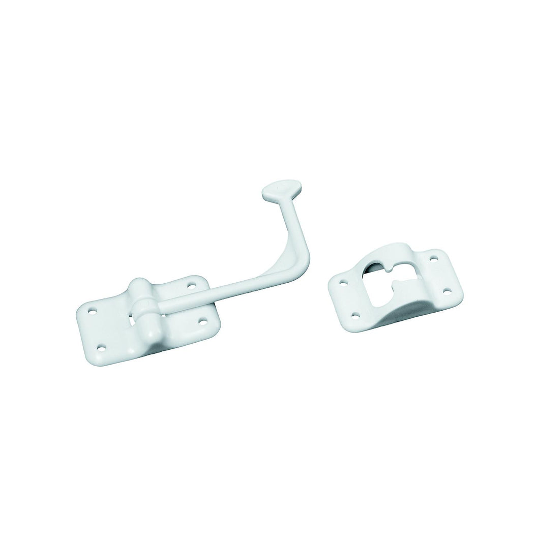 Entry Door Holder - Plastic - 90 Degree - White -Modern Boat Sales & Service