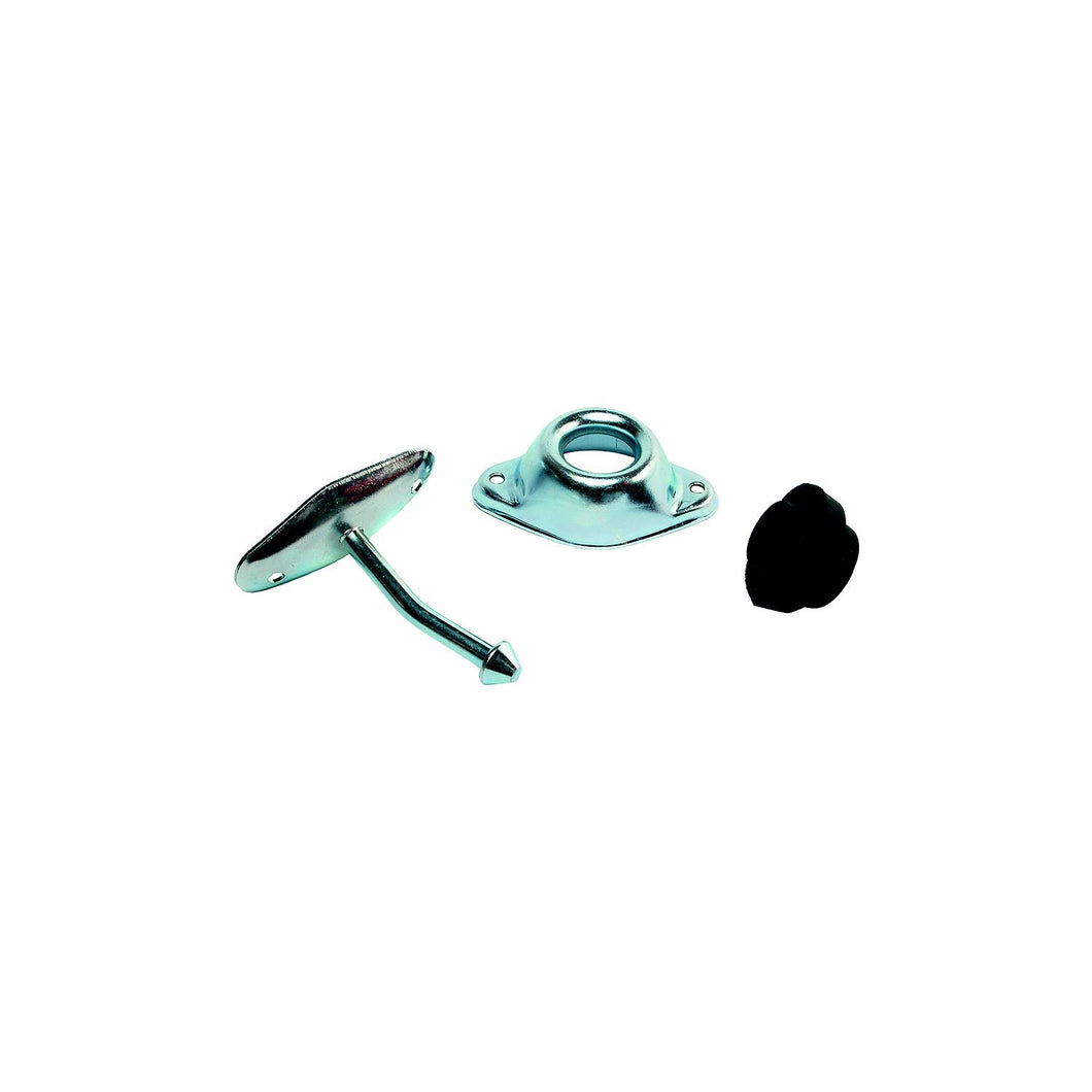 Entry Door Holder - Metal Plunger - 4 3/4