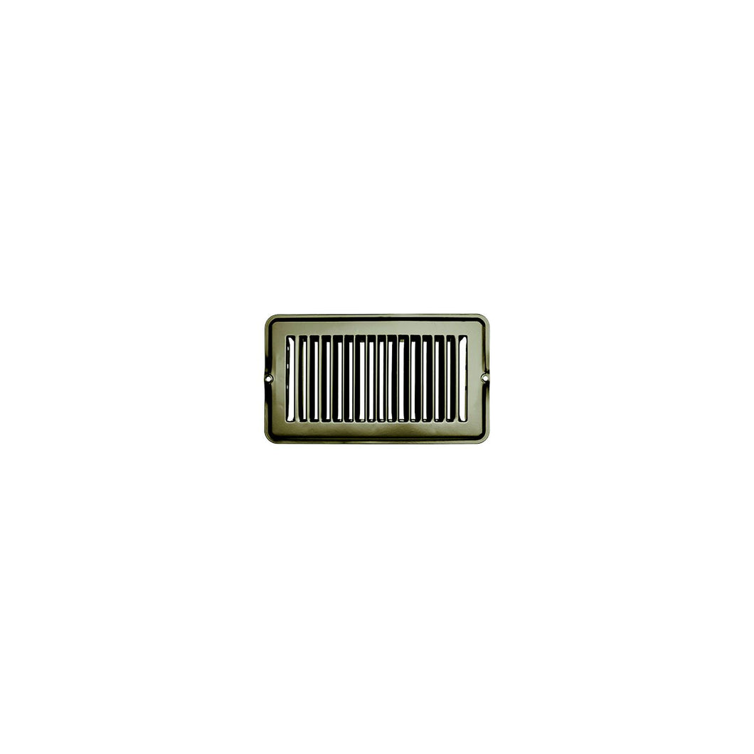 Vent Register, Tan, Metal, Undamp 4