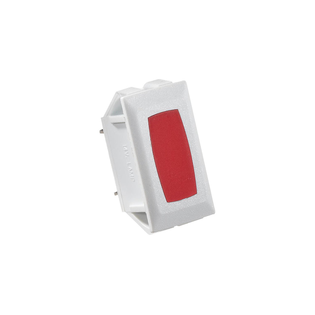 White Indicator Light - Cut-Out .550