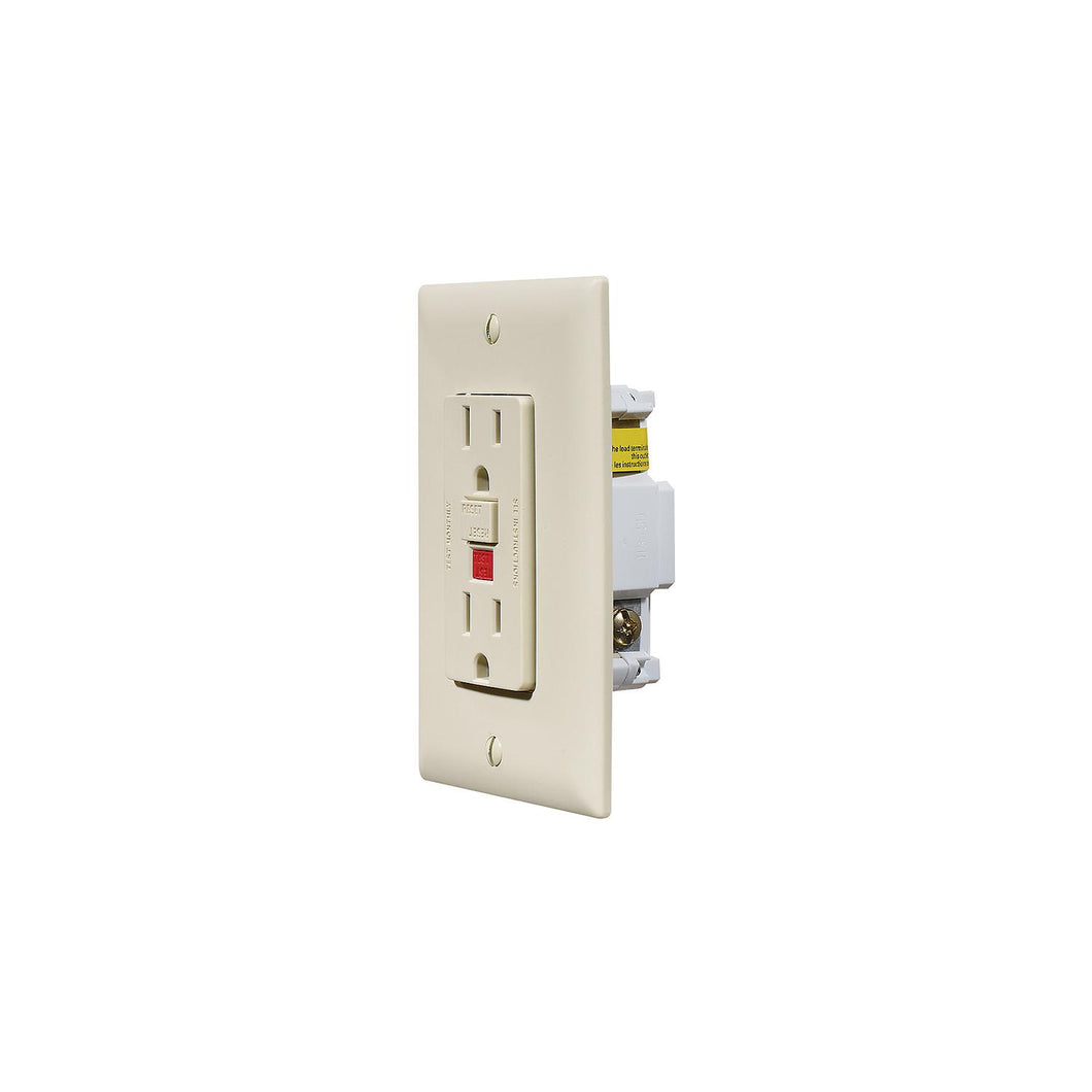 Ivory Dual GFCI Outlet w/Cover-Plate -Modern Boat Sales & Service