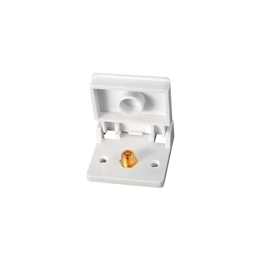 White Weatherproof TV Jack -Modern Boat Sales & Service
