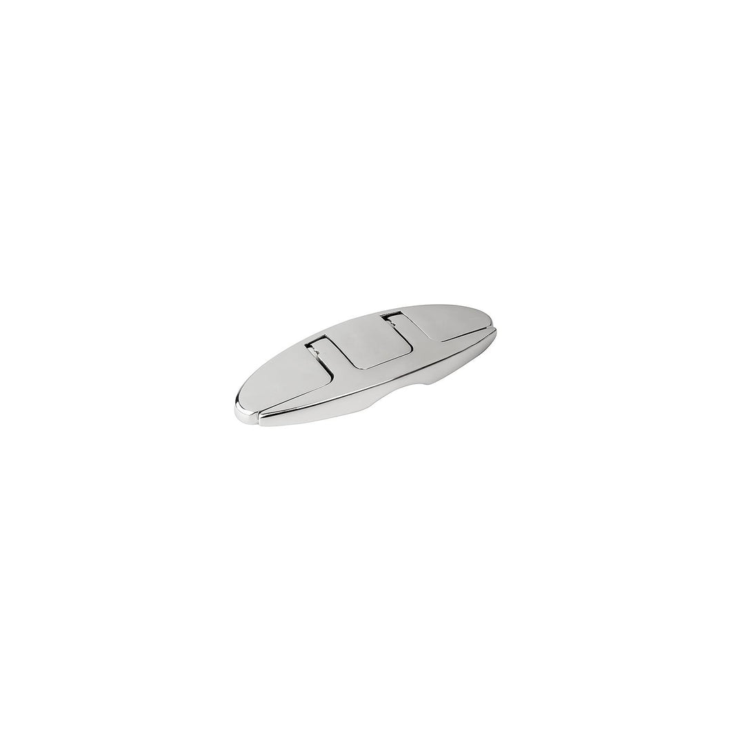 SeaDog 0411151 Oval Folding Cleat w/ Hidden Hex Bolts, Polished SS Default Title -Modern Boat Sales & Service