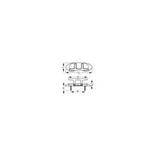 SeaDog 041404 Folding Stud Mount Cleat | Investment Cast 316 Stainless Steel Default Title -Modern Boat Sales & Service