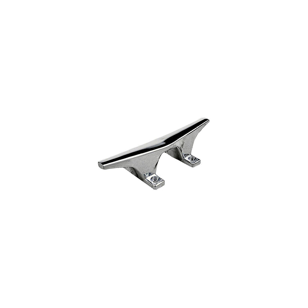 Sea-Dog 0441041 4-Hole Cleat, Chrome Zinc, 4-1/2