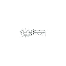 Sea-Dog 0761021 Recessed Anchor Point, A=4", B=1/8", C=3/4", D=1-1/2" F= 2", #10 FH -Modern Boat Sales & Service