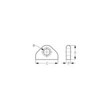 Seadog Weldable Bow Eye, Cast Aluminum -Modern Boat Sales & Service