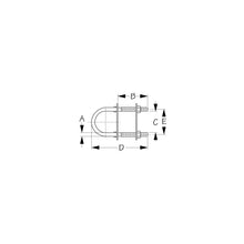 Sea-Dog 0802531 U-Bolt - Stainless Steel, 3/16" -Modern Boat Sales & Service