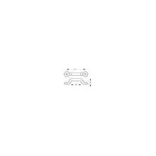Sea-Dog 0812521 Tie Down Eye Straps, Chrome/Brass, 1 pr. Default Title -Modern Boat Sales & Service