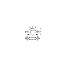 Sea-Dog 0812751 Pad Eye Chrome/Bronze 5/16", 1 pr. -Modern Boat Sales & Service