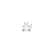 Sea-Dog 0812421 Chrome Zinc Pad Eye, 5/cd Default Title -Modern Boat Sales & Service