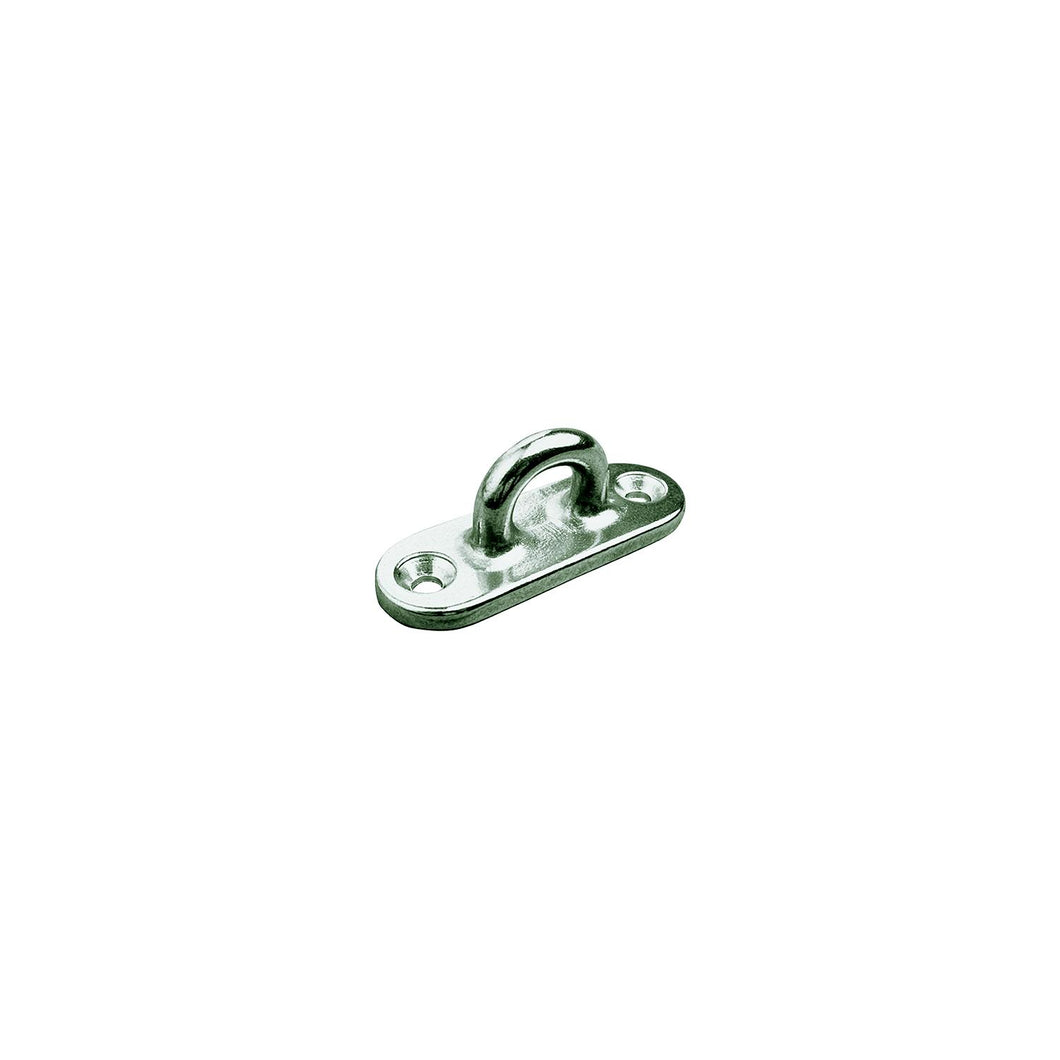 Stainless Oblong Eye Plate-4 I Default Title -Modern Boat Sales & Service