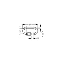 Sea-Dog 153008 Quick Link 2-7/8" | AISI 316 Stainless Steel | 12,000 lb Capacity Default Title -Modern Boat Sales & Service