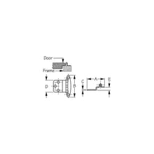 Sea-Dog 2019161 Semi-Concealed Stainless Hinges, Pr. Default Title -Modern Boat Sales & Service