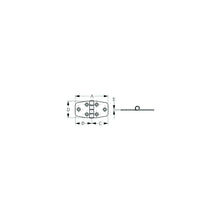 Sea-Dog 2035301 Dampening Door Hinge, #8 FH, Weight= .11/ .22 A= 2-7/8" , B=1-7/16", C=1-7/16" D=1-1/2", E=1/16" -Modern Boat Sales & Service