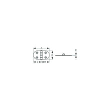 Sea-Dog 2037001 Dampening Round Side Door Hinge - Short, #8 FH, Weight = A=2-13/16" B= 1-7/16" C= 1-7/16" D=1-1/2" E= 1/16" -Modern Boat Sales & Service