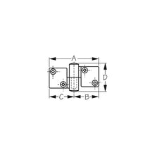 SeaDog Take-Apart Hinge | Investment Cast 316 Stainless Steel | #10 Fastener | 3-1/2" x 2" Default Title -Modern Boat Sales & Service