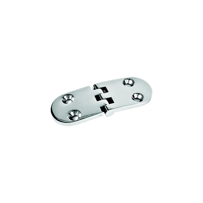Sea-Dog 2054611 Flush Round Door Hinge, A= 3-1/4", B=1-5/8", C=1-5/8", D=1-3/16", E= 3/16", #10 FH Weight= .16/ .32 -Modern Boat Sales & Service