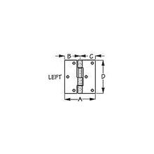 Seadog 207730-1 Lift Gate Butt Hinge, Left Default Title -Modern Boat Sales & Service