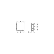 90A Angle Brackets, Pr. Default Title -Modern Boat Sales & Service