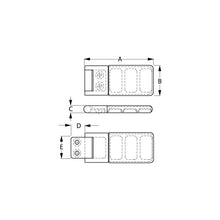 SeaDog 221700 Sliding Door Stop | Cast 316 Stainless | #8 Fastener -Modern Boat Sales & Service