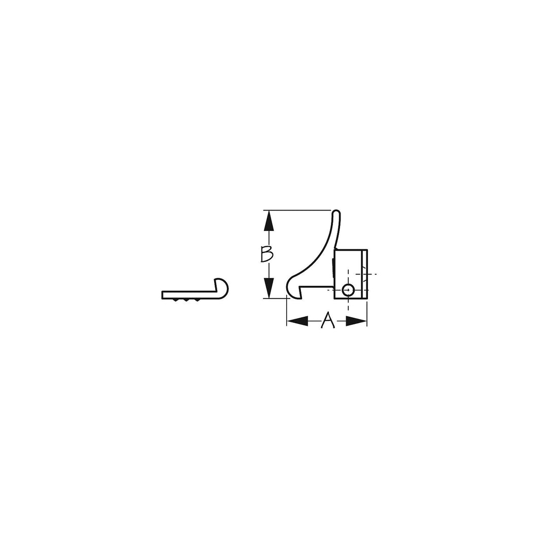 Sea-Dog 2223351 Elbow Catch, Brass 1 Pr. Default Title -Modern Boat Sales & Service