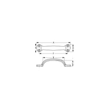 SeaDog 222348 Deluxe 6" Lift Handle, Chrome/Brass -Modern Boat Sales & Service