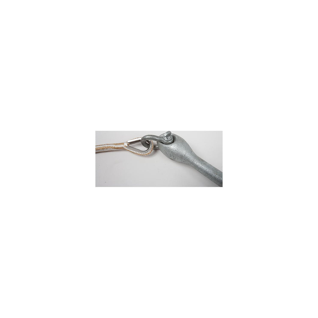 Sea Dog Premium Double Braided Nylon Anchor Line Gold/White, 1/2